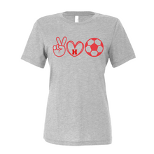 Load image into Gallery viewer, Peace, Love, Soccer - Heritage