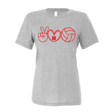 Load image into Gallery viewer, Peace, Love, Volleyball - Heritage