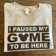 Load image into Gallery viewer, Game Paused Shirt