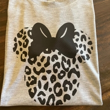 Load image into Gallery viewer, Cheetah Bow Ears Shirt