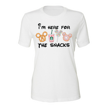 Load image into Gallery viewer, Here For The Snacks Shirt