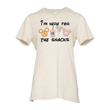Load image into Gallery viewer, Here For The Snacks Shirt