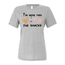 Load image into Gallery viewer, Here For The Snacks Shirt