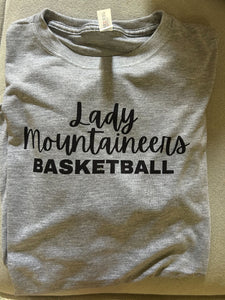 Heritage Lady Mountaineers Basketball Tee