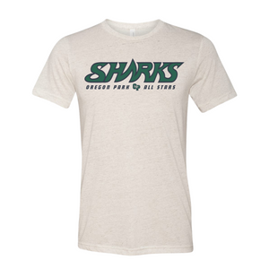 OP Sharks Word Logo