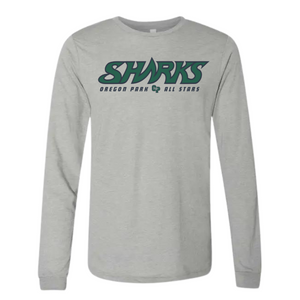 OP Sharks Word Logo
