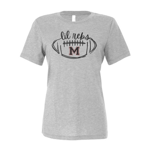 Lil Rebs Football - Black Design