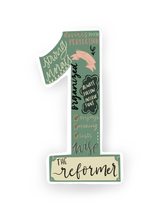 Load image into Gallery viewer, Type 1 Enneagram Sticker
