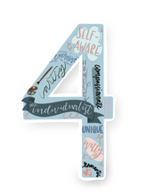 Load image into Gallery viewer, Type 4 Enneagram Sticker
