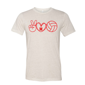 Peace, Love, Volleyball - Heritage