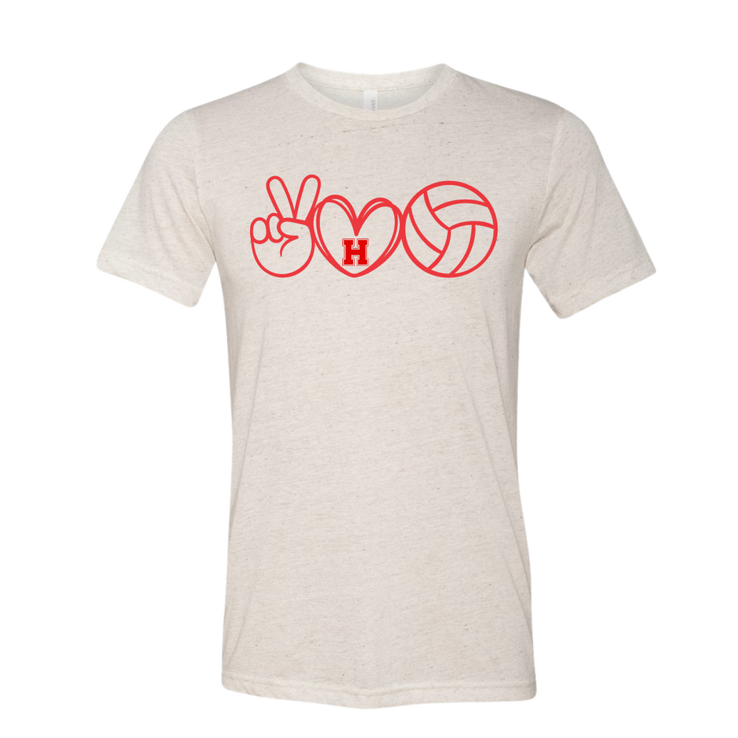 Peace, Love, Volleyball - Heritage
