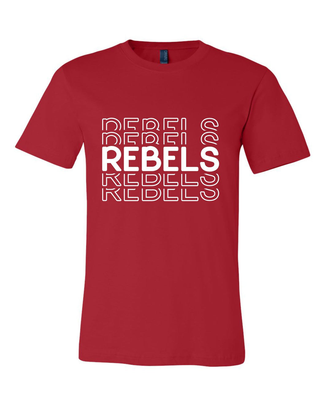 Rebels Rebels Rebels Shirt - White Design