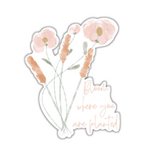 Load image into Gallery viewer, Bloom Where You Are Planted Sticker
