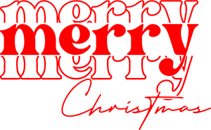 Merry Merry Merry Christmas Shirt - Red