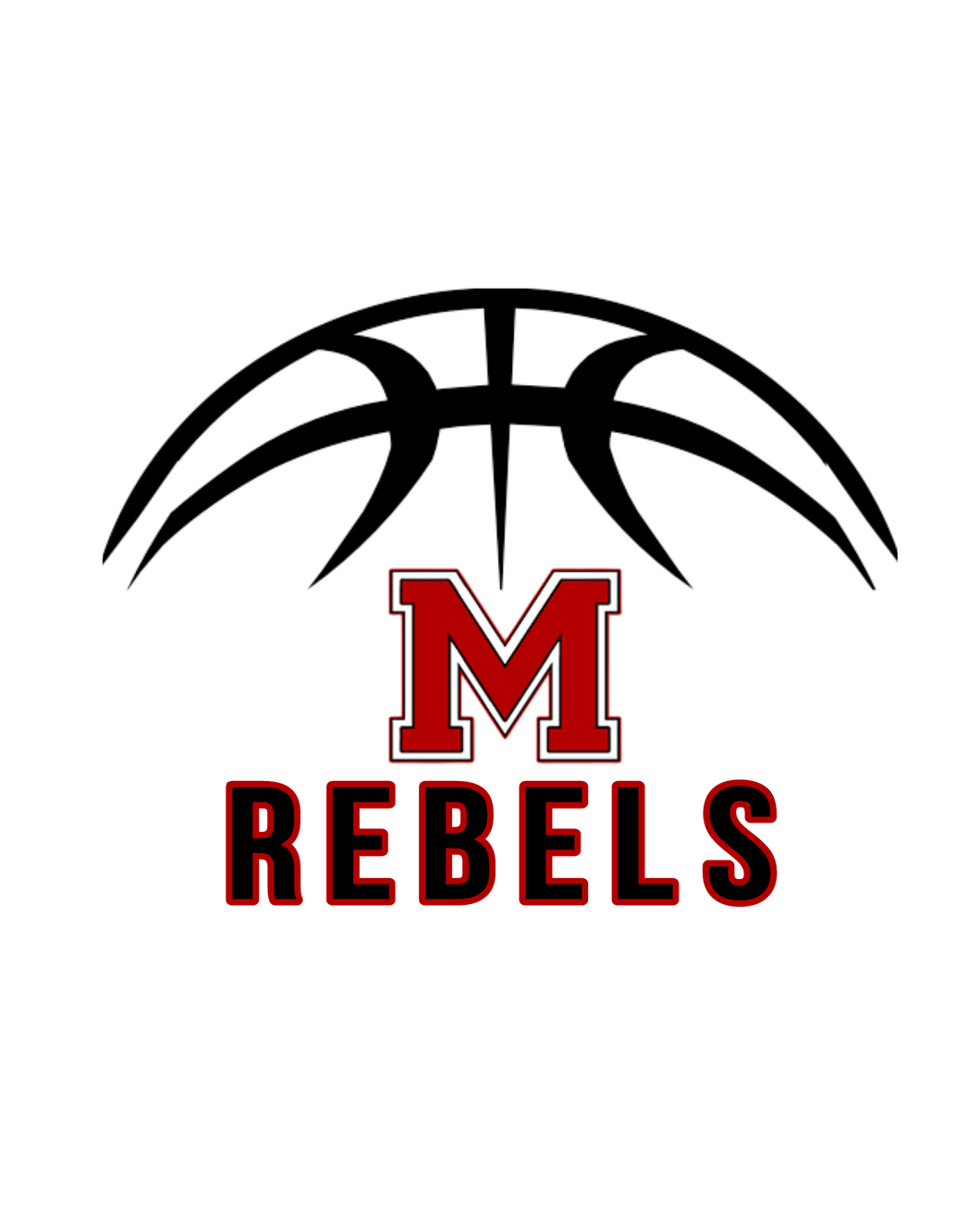 Rebels Basketball #2 Shirt