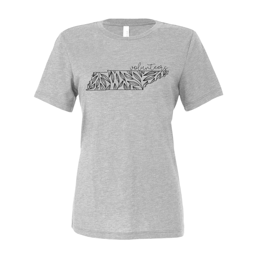 Volunteers Shirt - Floral Design