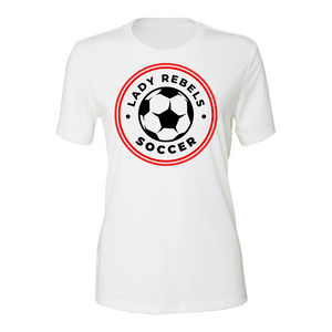 Lady Rebels Soccer - Circle Design
