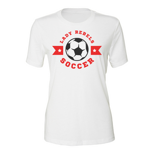 Lady Rebs Soccer - Red Design