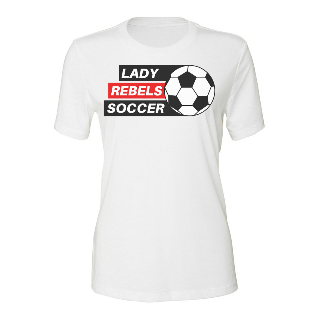 Lady Rebels Soccer - Ball Design