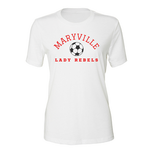 Maryville Lady Rebels Soccer - Red Design