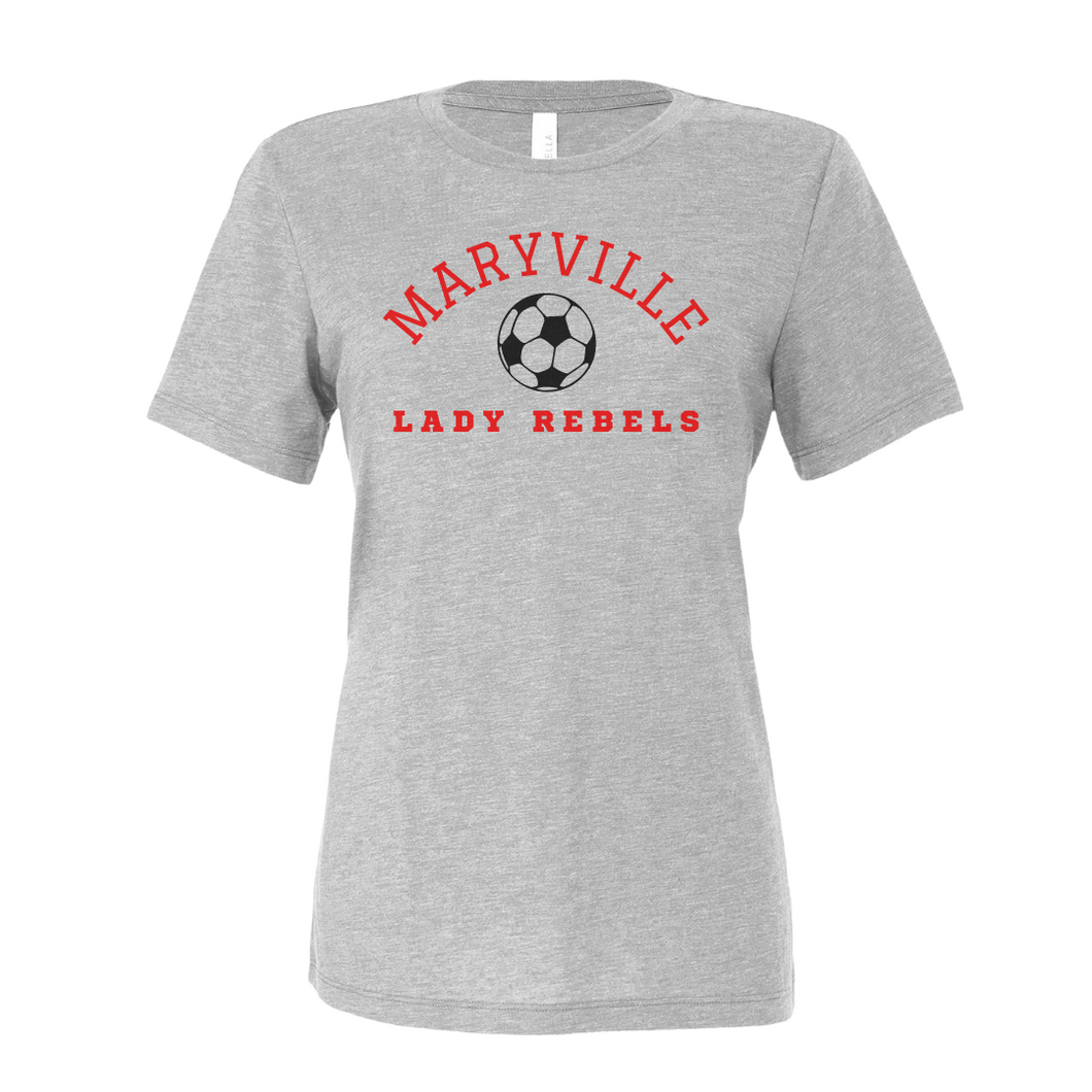 Maryville Lady Rebels Soccer - Red Design
