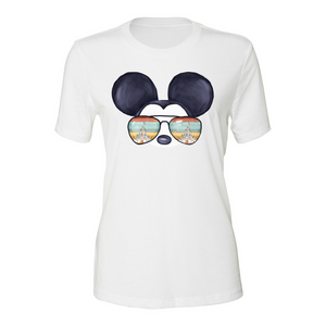 Sunglass Mouse Ears Shirt
