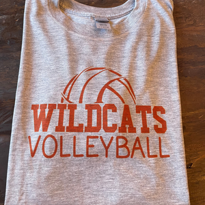 Wildcats Volleyball Shirt - Orange