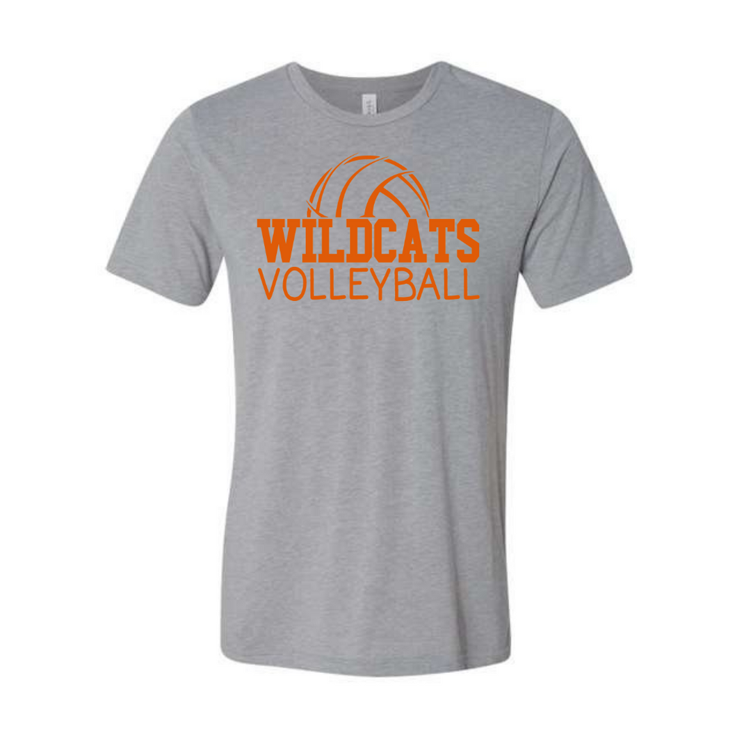 Wildcats Volleyball Shirt - Orange – Wavelet Designs wildcats-volleyball-shirt-orange-wavelet-designs