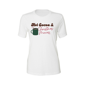 Hot Cocoa & Christmas Movies Shirt