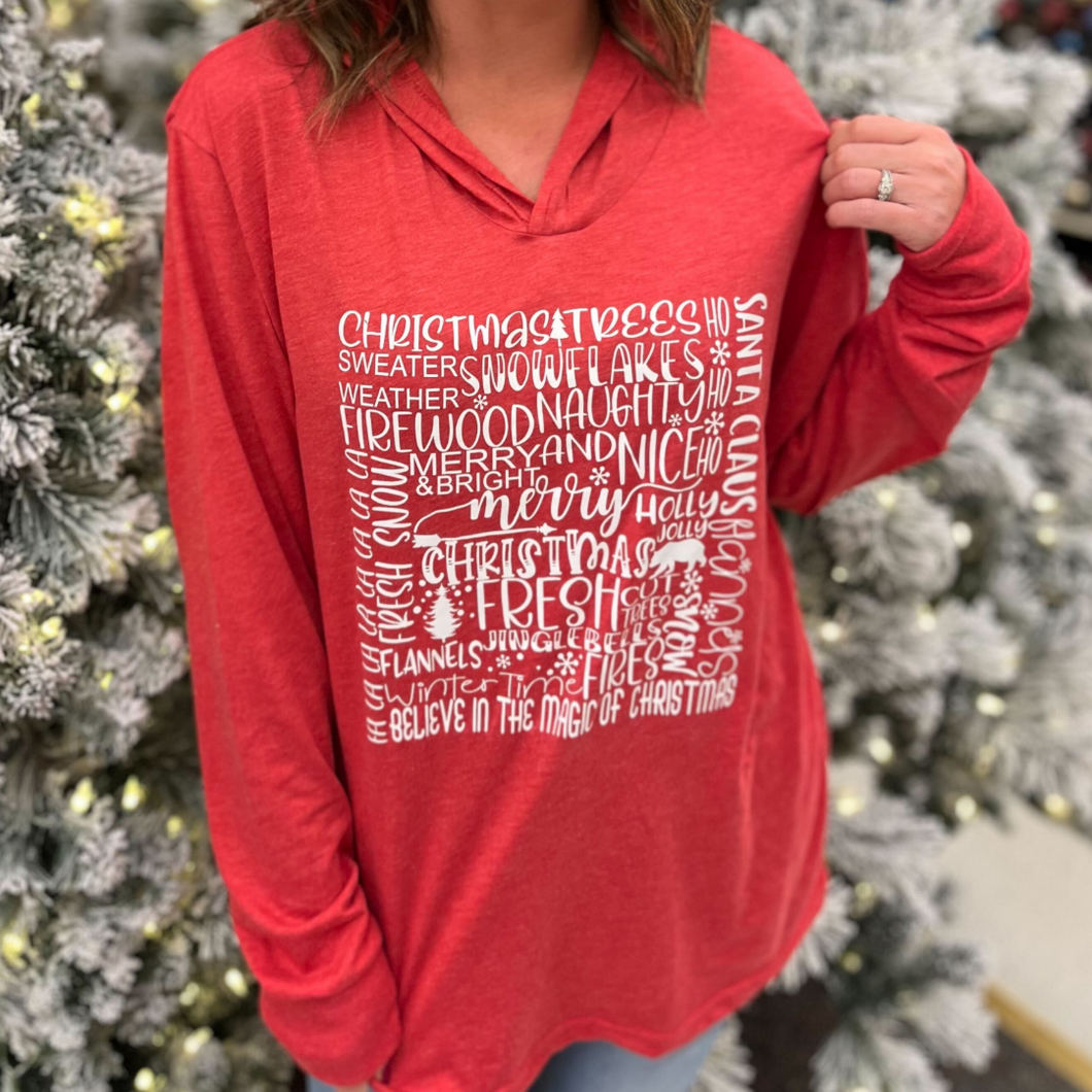 Christmas Typography Shirt