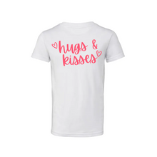 Load image into Gallery viewer, Hugs &amp; Kisses Youth Shirt
