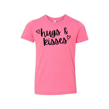 Load image into Gallery viewer, Hugs &amp; Kisses Youth Shirt
